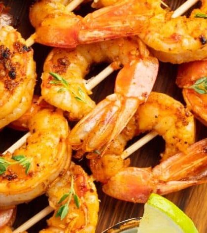 Hairy Bikers Grilled Shrimp