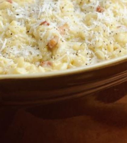 Hairy Bikers Risotto Carbonara