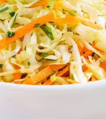 Jamie Oliver Kimchi Coleslaw