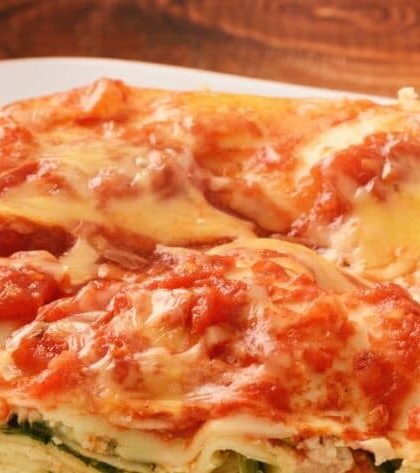 Hairy Bikers Spinach and Ricotta Lasagne