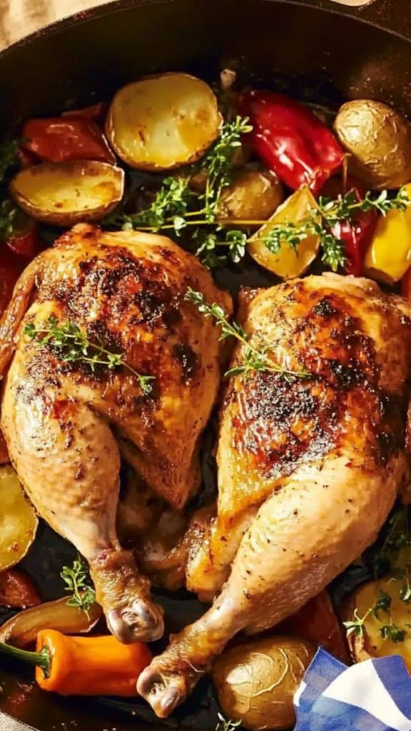 Jamie Oliver 5-Ingredient Spatchcock Chicken recipe