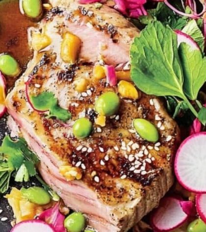 Jamie Oliver 5 Ingredients Tuna Steak