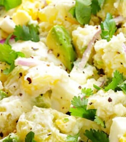 Jamie Oliver Avocado Potato Salad