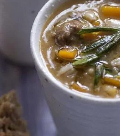 Jamie Oliver Beef and Vegetable Soup