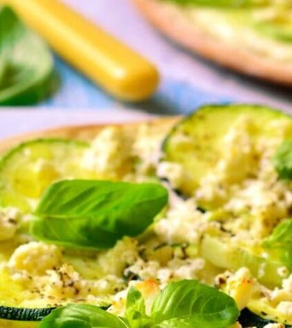 Jamie Oliver Minty Courgette Tart recipe