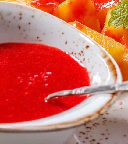 Jamie Oliver Raspberry Coulis