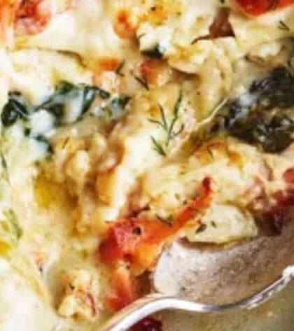 Jamie Oliver Salmon and Spinach Lasagne