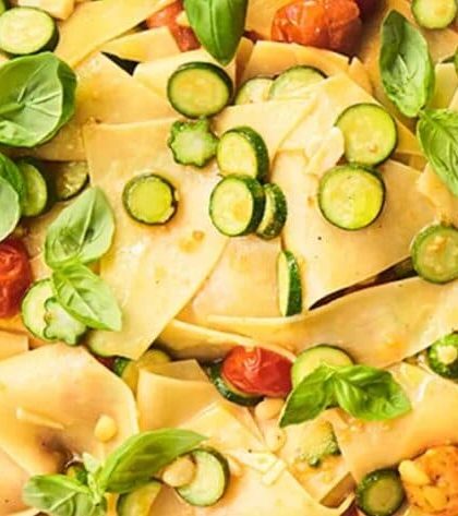 Jamie Oliver Simple Courgette Pasta