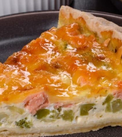 Jamie Oliver Smoked Salmon Quiche
