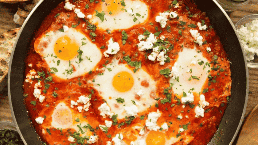 Jamie Oliver's shakshuka