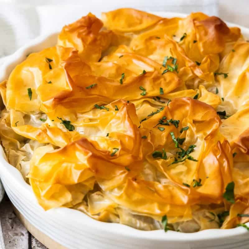 Joe Wicks Chicken Pie with Filo Pastry recipe