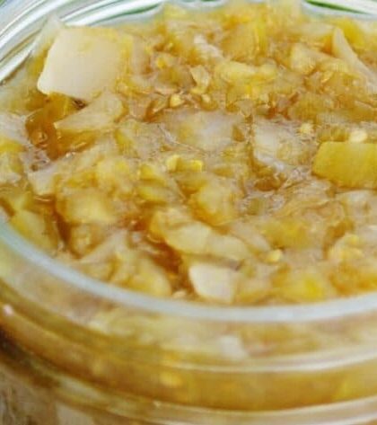 Jamie Oliver Green Tomato Chutney recipe