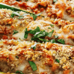 Mary Berry Stuffed Courgettes