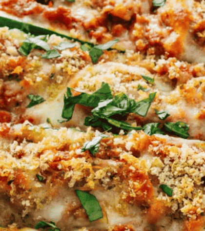 Mary Berry Stuffed Courgettes